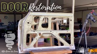 Alfa Romeo Giulia 105 Restoration of the Doors Part 3 [upl. by Winnah]