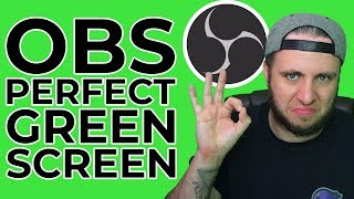 OBS Studio Tutorial  PERFECT Green Screen Setup [upl. by Ellenehs]