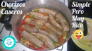 Como hacer chorizos a la pomarola 🔥🔥🔥 [upl. by Snej]