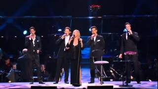 Barbra Streisand with Il Divo  Evergreen [upl. by Iarahs282]