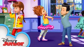 Nancys Dance Party 💃  Fancy Nancy  Disney Junior [upl. by Remos]