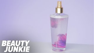 3Ingredient DIY Makeup Setting Spray  Beauty Junkie [upl. by Aehtla]