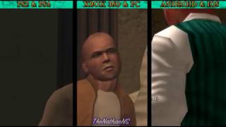 BULLY GRAPHICS COMPARISON  Original VS Scholarship Edition VS Anniversary Edition [upl. by Innoc]