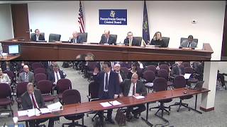 PA Gaming Control Board  October 31 2018  Public Meeting [upl. by Adnov]