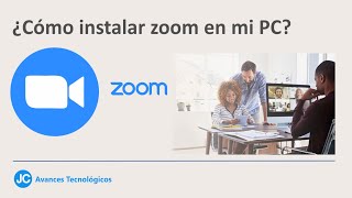 Cómo descargar ZOOM  Instalar ZOOM en mi PC  ZOOM para Windows 10 [upl. by Aida]