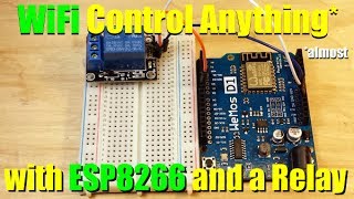 ESP8266 WiFi relay control [upl. by Ring]