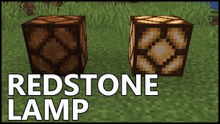 How To Use REDSTONE LAMPS In Minecraft [upl. by Hornstein]