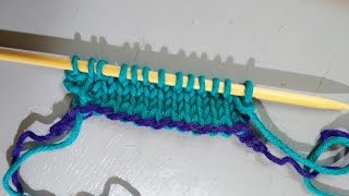 OffenerProvisorischer Maschenanschlag mit Luftmaschenkette  Stricken [upl. by Charleen]