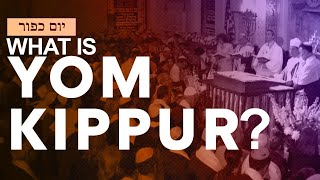 What is Yom Kippur The Jewish High Holiday [upl. by Demmy]