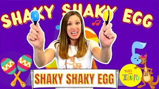 Shaky Shaky Egg  An Egg Shaker Song [upl. by Eelyk]