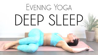 10 Minute Evening Yoga for Better Sleep [upl. by Nuawed]