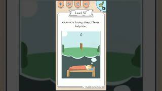 Brain King IQ Level 37 Walkthrough Solution [upl. by Eiltan]