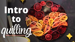 Paper Quilling for Beginners  Paper Crafts [upl. by Philipp]