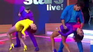 DWTS Pros Val Chmerkovskiy Sharna Burgess Perform Live on GMA [upl. by Joel]