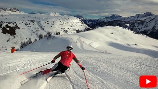 SKI CARVING IN ITALY [upl. by Isbel]