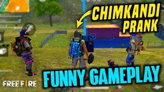 Best Chimkandi Noob Player Prank  Garena Free Fire Total Gaming [upl. by Einomrah535]