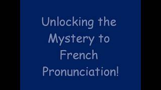 French Pronunciation Tips for Beginners [upl. by Wise]