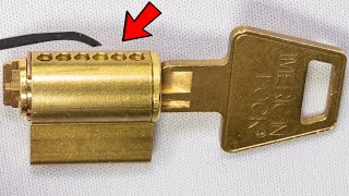 How To ReKey an American Lock Without A Plug Follower [upl. by Celine468]