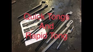 Quick Tongs and Rapid Tongs from Kens Custom Iron  tool review [upl. by Dyl]