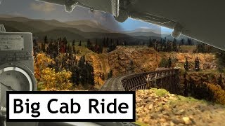 The Big Cab Ride Eastbound at the Colorado Model Railroad Museum [upl. by Gee]