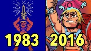 Evolution of HeMan Video Games [upl. by Curtis]