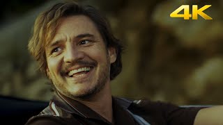 Pedro Pascal Car Scene 4k  Massive Talent [upl. by Secunda]