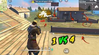 Unbeatable AWM Solo vs Squad OverPower Gameplay  Garena Free Fire [upl. by Attenaz903]