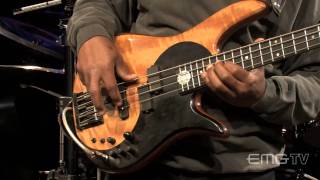 Victor Wooten gives amazing solo bass performance EMG [upl. by Vona]