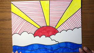 Roy Lichtenstein Sunrise [upl. by Docilla800]