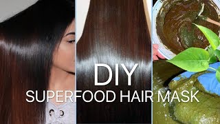 DIY HOMEMADE HAIR MASK FOR SHINY STRONG AND THICK HAIR GROWTH [upl. by Janik]