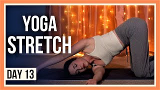 15 min Evening Yoga – Day 13 YOGA FOR FLEXIBILITY [upl. by Scibert]