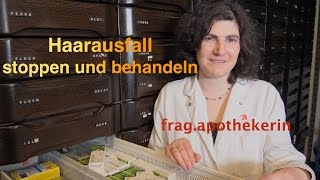 Haarausfall stoppen und behandeln Beratung aus der Apotheke [upl. by Kcirdde]