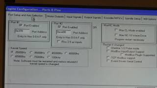 Mach3 Spindle relay setup [upl. by Rorry]