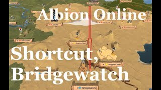 Albion Online  Caerleon to Bridgewatch fast almost safely [upl. by Undine]