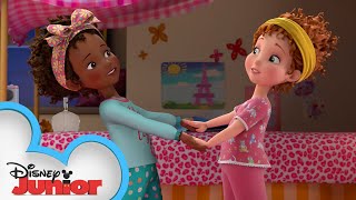 Sleepover Party  Fancy Nancy  disneyjr [upl. by Iffar457]