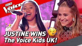 Justines ROAD TO VICTORY in The Voice Kids UK 2020 🤩 [upl. by Gabrielle]