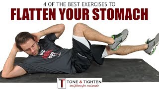 4 Ab exercises to flatten your stomach [upl. by Auohp908]