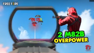 Unbelievable 2 M82B OverPower Ajjubhai and Amitbhai Gameplay  Garena Free Fire [upl. by Shotton540]