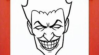 HOW TO DRAW THE JOKER [upl. by Akered]