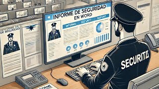 TUTORIAL INFORME  REDACCIÓN VIGILANCIA SEGURIDAD PRIVADA [upl. by Yenroc199]