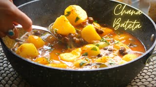 CHANA BATETA EAST AFRICAN STYLE CHICKPEAS AND POTATO IN COCONUT MILK  MUMS TANZANIA STYLE RECIPE [upl. by Riobard]