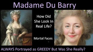 How MADAME DU BARRY looked in Real Life Louis XVs Mistress With Animations Mortal Faces [upl. by Duyne]