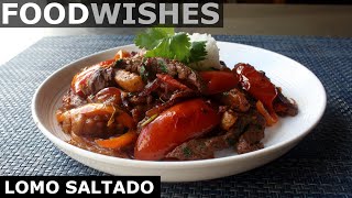 Lomo Saltado  Steak amp French Fry Stir Fry  Food Wishes [upl. by Jet]