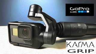 GoPro Karma Grip Gimbal Stabilizer Unbox and Features [upl. by Kela]