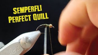 FTC FlyTieCast Fly Tying  Semperfli Perfect Quill [upl. by Yvonner]