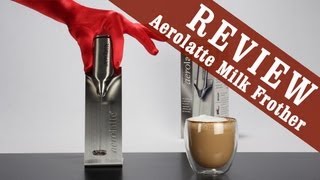 Aerolatte Milk Frother  Exclusive Review [upl. by Sliwa607]