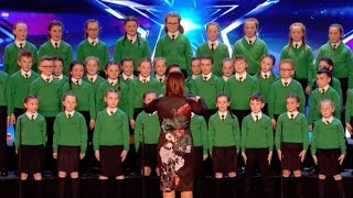 St Patricks Junior Choir Show off Their Powerful Voices  Audition 3  Britains Got Talent 2017 [upl. by Suirauqram]