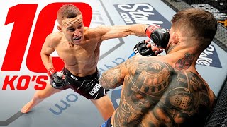 Top 10 Flyweight Knockouts in UFC History [upl. by Hajin]