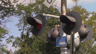 Vintage Operational Railroad Crossing Signals on Abandoned Line in Action [upl. by Asiole]