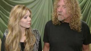 Alison Krause and Robert Plant Interview [upl. by Tavis]